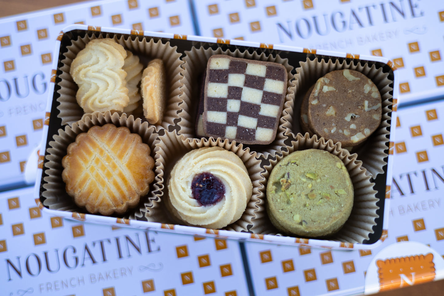 Petits-four Cookie Box