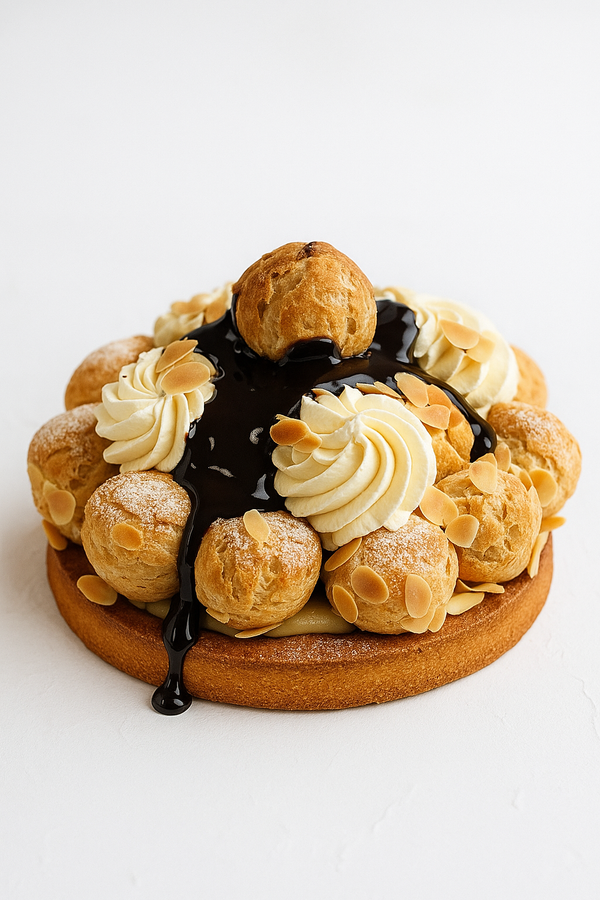 Profiterole Tart